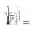 Birdie B-80S & B-60SC x 2 Set 3 Bollard - Small Head