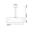 Ringo 70 C Fixed Stem Ceiling Lamp