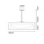 Ringo 90 C Fixed Stem Ceiling Lamp