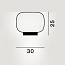 Chouchin 3 Reverse Ceiling Lamp