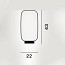 Chouchin 2 Reverse Ceiling Lamp