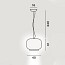 Chouchin 1 Bianco Suspension Lamp