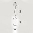 Chouchin 2 Bianco Suspension Lamp