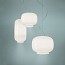 Chouchin 2 Bianco Suspension Lamp