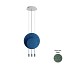 Revolta Suspension - R40S.1S1D-M - With Acoustic Panel & Black Surface Canopy