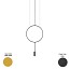 Revolta Suspension - T-3635S-M - With Acoustic Panel & Black Surface Canopy