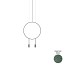 Revolta Suspension - T-3636S-M - With Acoustic Panel & Black Surface Canopy