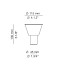 Belt 4147 Table Lamp
