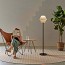 Hotel Floor Lamp - Black Metal