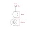 Hotel Medium Suspension Lamp