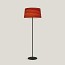 Zeta Extra Large Floor Lamp With Black Metal