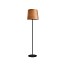 Zeta Large Floor Lamp With Black Metal