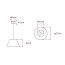 Zeta Conica Small Suspension Lamp