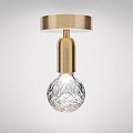 Crystal Bulb Ceiling Lamp - Clear