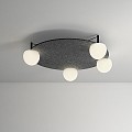 Circ Ceiling Lamp - t-3810AS With Acoustic Panel