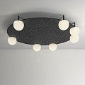 Circ Ceiling Lamp - t-3811AS With Acoustic Panel