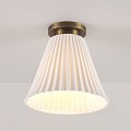 Hector Large Pleat Ceiling Lamp