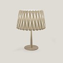 Lola Small Table Lamp - Matt Ivory