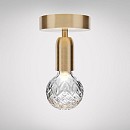 Crystal Bulb Ceiling Lamp - Clear