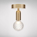Crystal Bulb Ceiling Lamp - Frosted