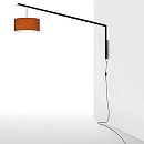 Angelica L 200 Wall Lamp - Black Structure