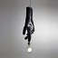 Black Luzy Suspension Lamp