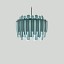 Maruja Suspension Lamp - Matt Nickel Canopy