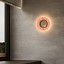 Lens Circular Wall Lamp - Matt Ivory