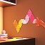 Nanoleaf Shapes Mini Triangle 5 Pack Touch Enabled