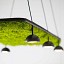 Cupolina Suspension - T-3935 With Acoustic Artificial Greenery Panel