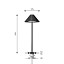 Keglen Table Lamp With Pin Base