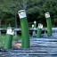 Bamboo MODEL N°3 Bollards - With CLEAR DIFFUSER