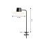 AJ Oxford Table Lamp With Pin ø10