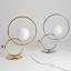ZOE Table Lamp With Polished Gold Metal Sphere