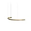 Brooklyn Round Suspension Lamp - Semicircular Shape 100cm