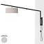 Angelica L 170 Wall Lamp - Black Structure