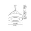 Atollo ø100 Outdoor Suspension Lamp With 1 Steel Cable
