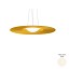 Mood ø100 Suspension Lamp With Pleated Ribbon Fabric