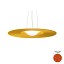 Mood ø120 Suspension Lamp With Pleated Ribbon Fabric