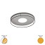 Idea Ø66 Ceiling Lamp With White Structure