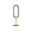 Lens Oval Table Lamp - Gold