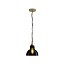 Glass York Small Pendant With Anthracite Glass