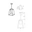 LAMPIOK - MODEL N°2 -Pendant - With CLEAR DIFFUSER