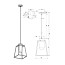 LAMPIOK - MODEL N°4 -Pendant - With CLEAR DIFFUSER
