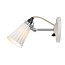 Hector Small Pleat Wall Switched Lamp