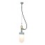 Well Glass Pendant With Frosted Glass