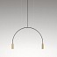Volta Suspension Lamp - T-3535S-M - With White Canopy