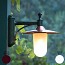Montana Wall Lamp Outdoor - With Frosted Glass