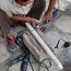 Marble Tube Wall Lamp - Carving 6