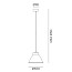 Loft Small Suspension Lamp -B